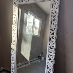 Wooden Carved Mirror
