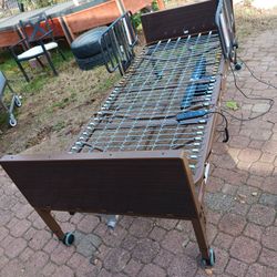 Medline Semi-Electric Basic Homecare Hospital Bed - MDR107002E