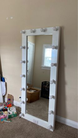 6ft lighted vanity mirror