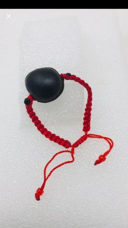 Baby bracelet “Ojo de Venado” Red String Adjustable. “Deer Eye” for Protection.