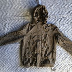 Mens Jacket Coat w/ Detachable Hood - Calvin Klein Jeans Brand -Size L