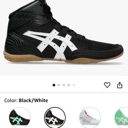 Wrestling Shoes Size 5 Kids (black)