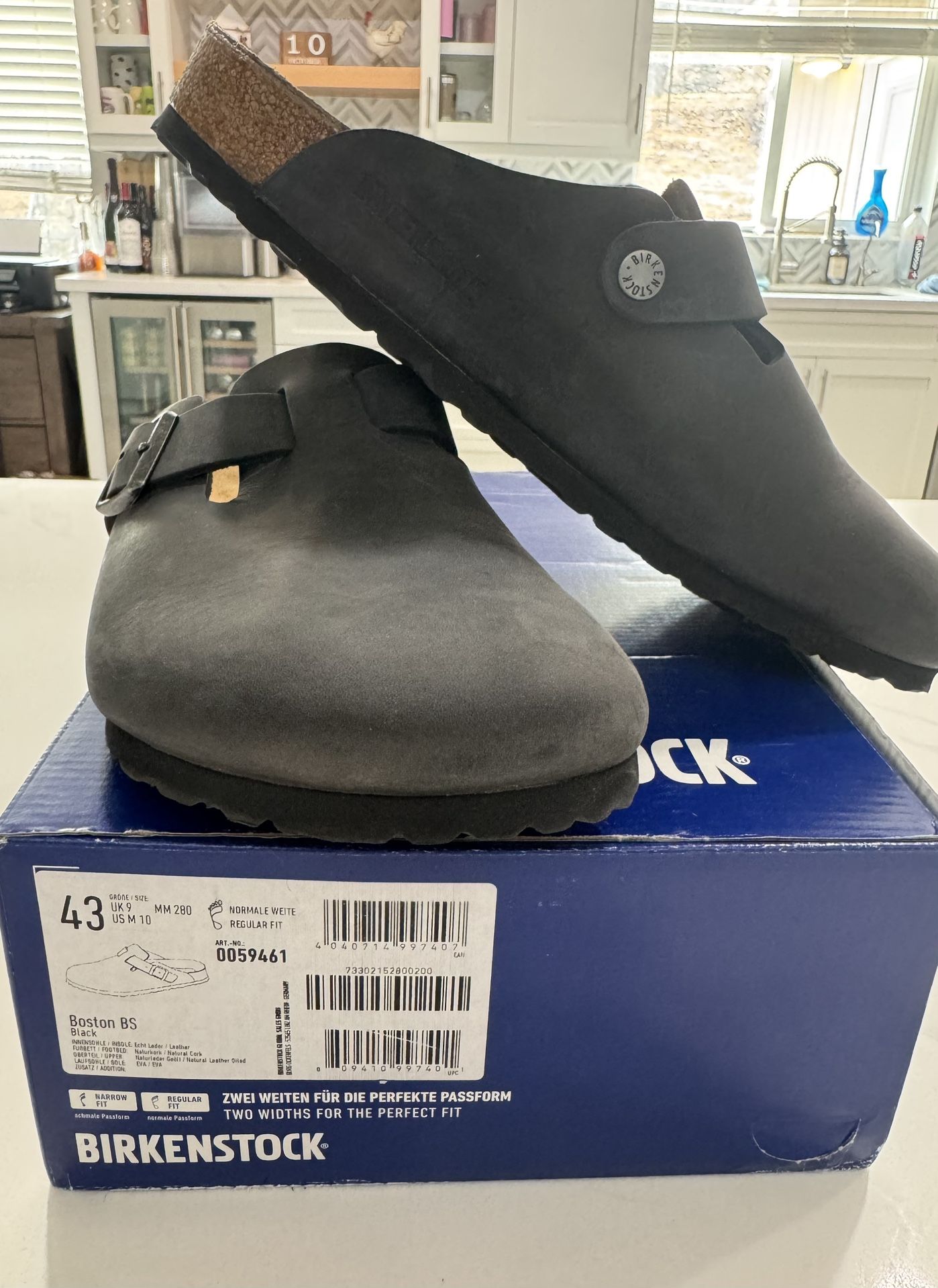 Birkenstock bostons Size 43