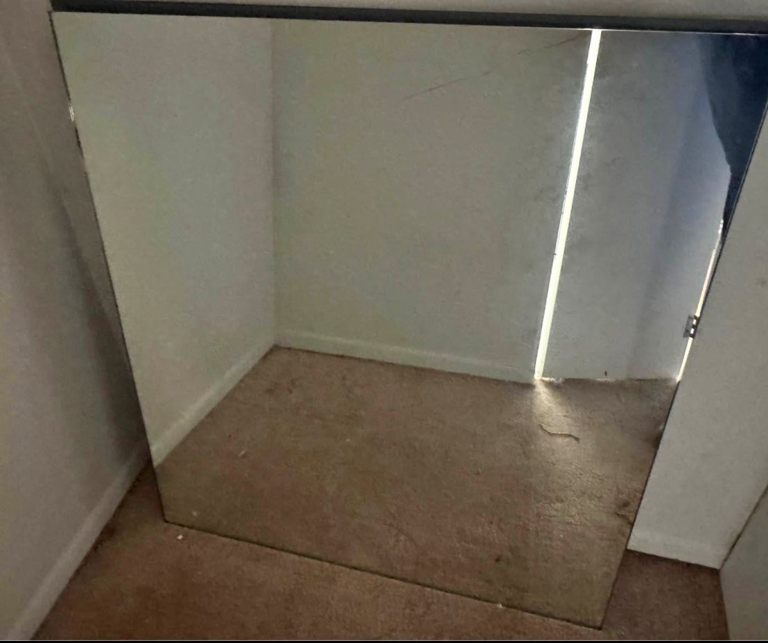 Two Of The Exact Mirrors For Sale