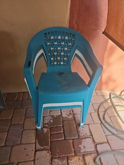 Plastic chairs