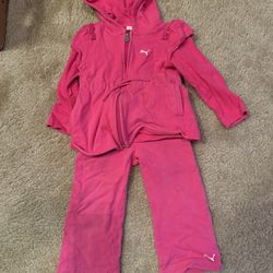 Puma Girls 24M Track Suit