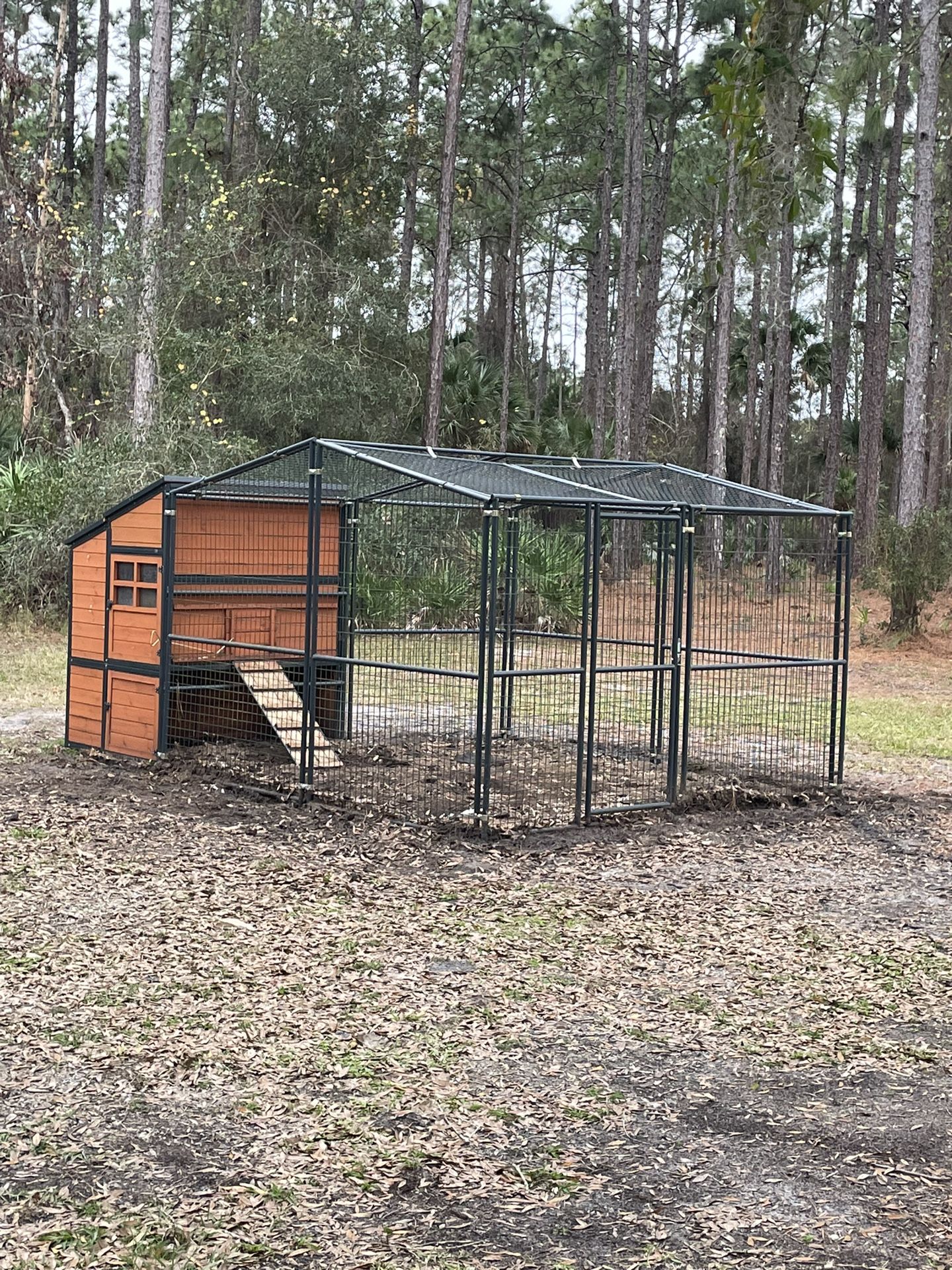 Chicken Coop With Run