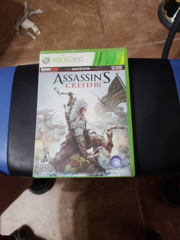 Assassins Creed 3 Xbox 360