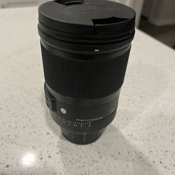 Sigma 35 mm Art lens 