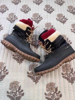 Storm by Cougar Creek winter Boots w/ fleece & knit lining. Perfect Cond! Sz. 7M