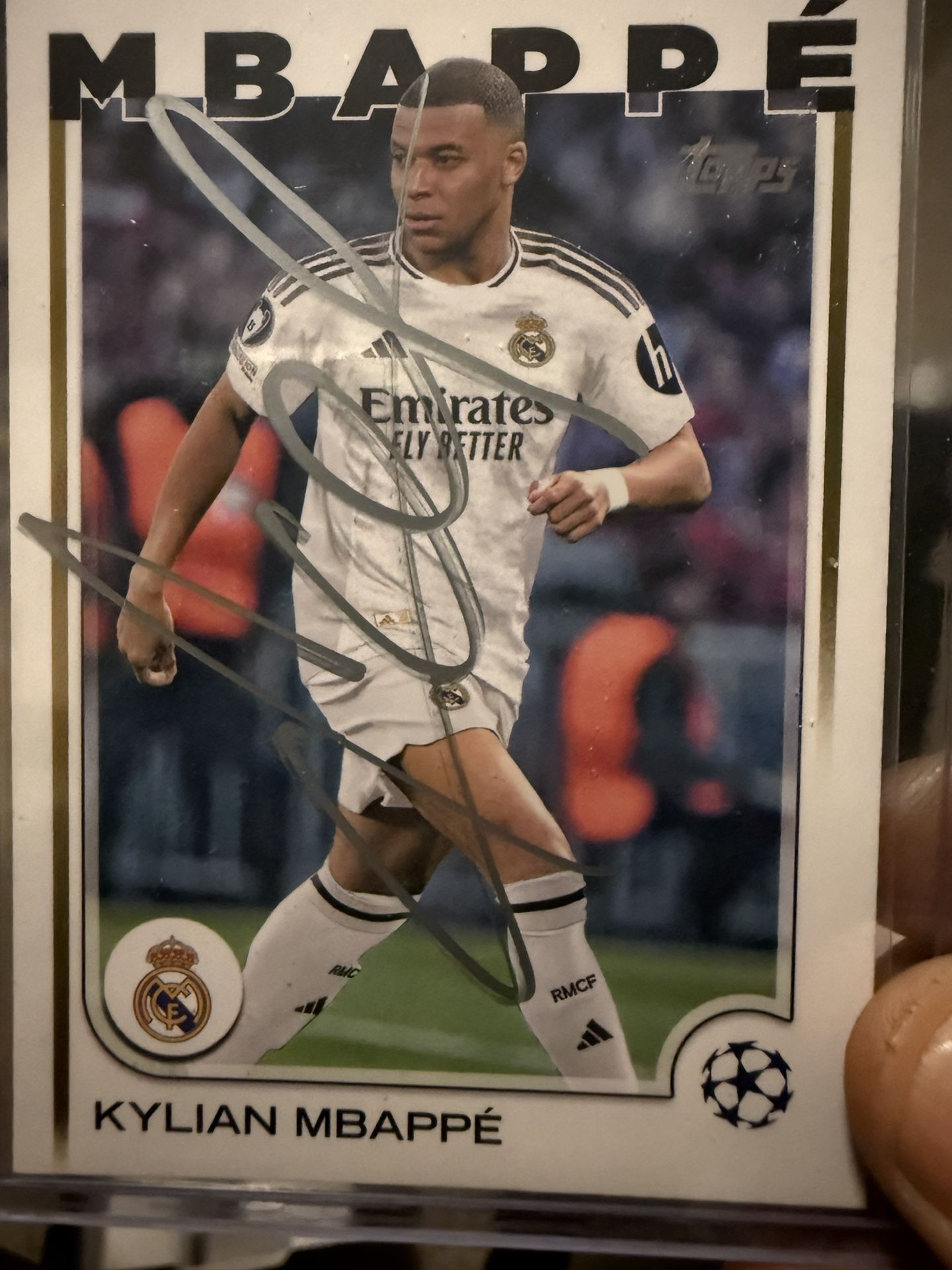 Signed Mbappe Card !!! I’ll Trade Also For Pokemon