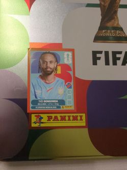 Theo Bongonda Panini FIFA World Cup Sticker