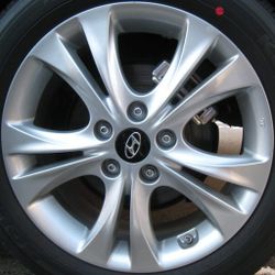 Hyundai Elantra Rims Genesis Wheels Santa Fe Veloster Kona Accent Tucson 