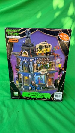 Lemax Spooky Town “ Zombies Cafe”