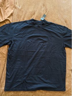 NEW Oversized Black T-Shirt (Medium and Large)