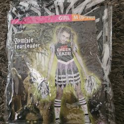 Girls Zobie Cheerleader Costume