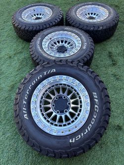 New rims Mojave and 265/70/17 tires and roms