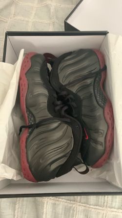 Air Foamposite One Black/Varsity Red