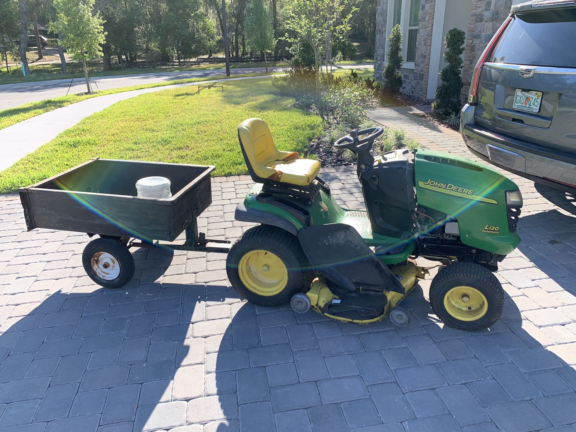 John Deere L120 lawn tractor for Sale in Apopka, FL OfferUp