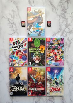 Nintendo Switch Games Mario, Zelda and more READ DESCRIPTION