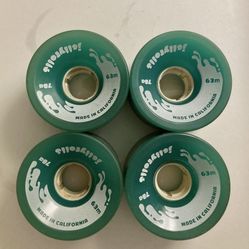 Jellyrolls 63m 78A Surf Skate Wheels