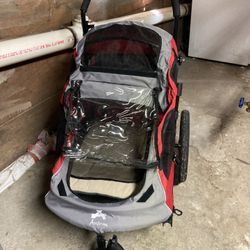 Aosom Kid Bike Trailer Foldable