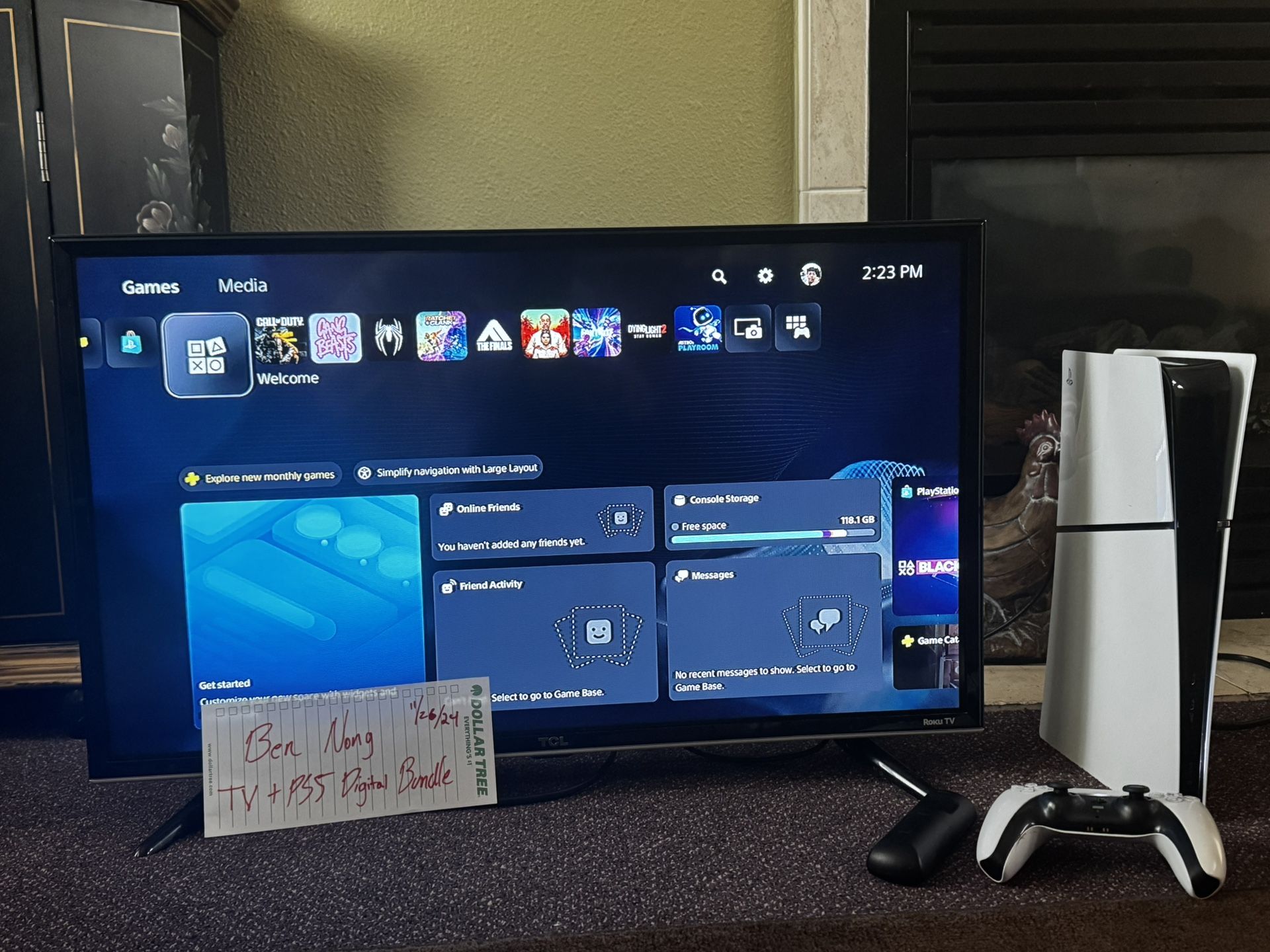 PS5 Digital Version (DESCRIPTION)