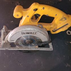 6 1/4" Cordless Dewalt Skill Saws