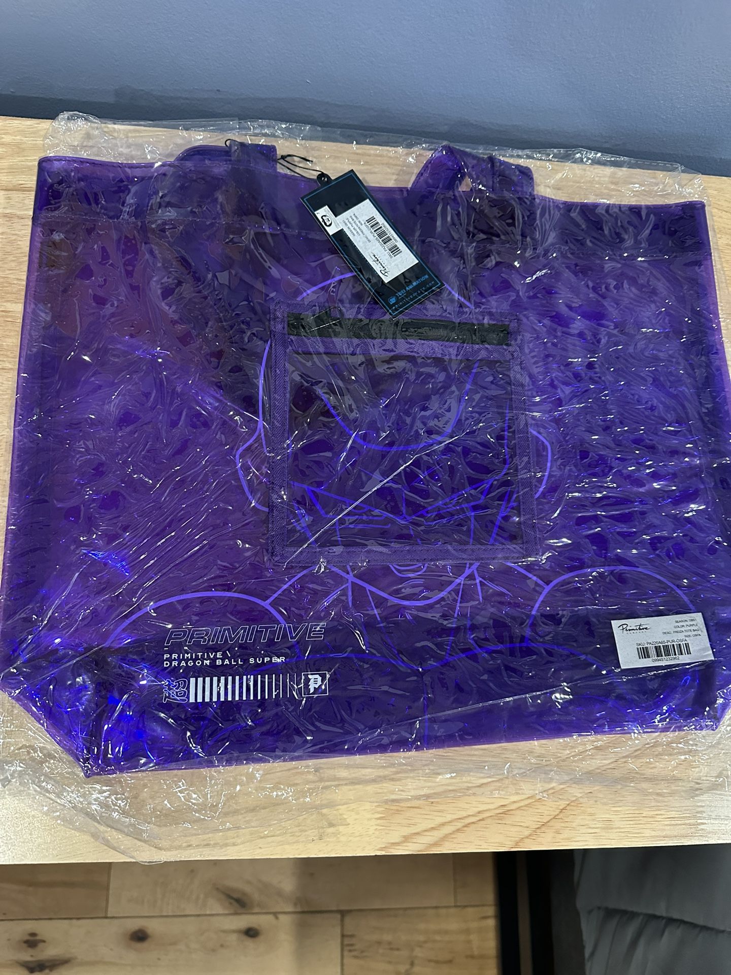 Primitive Dragon Ball Super Freiza Tote Bag