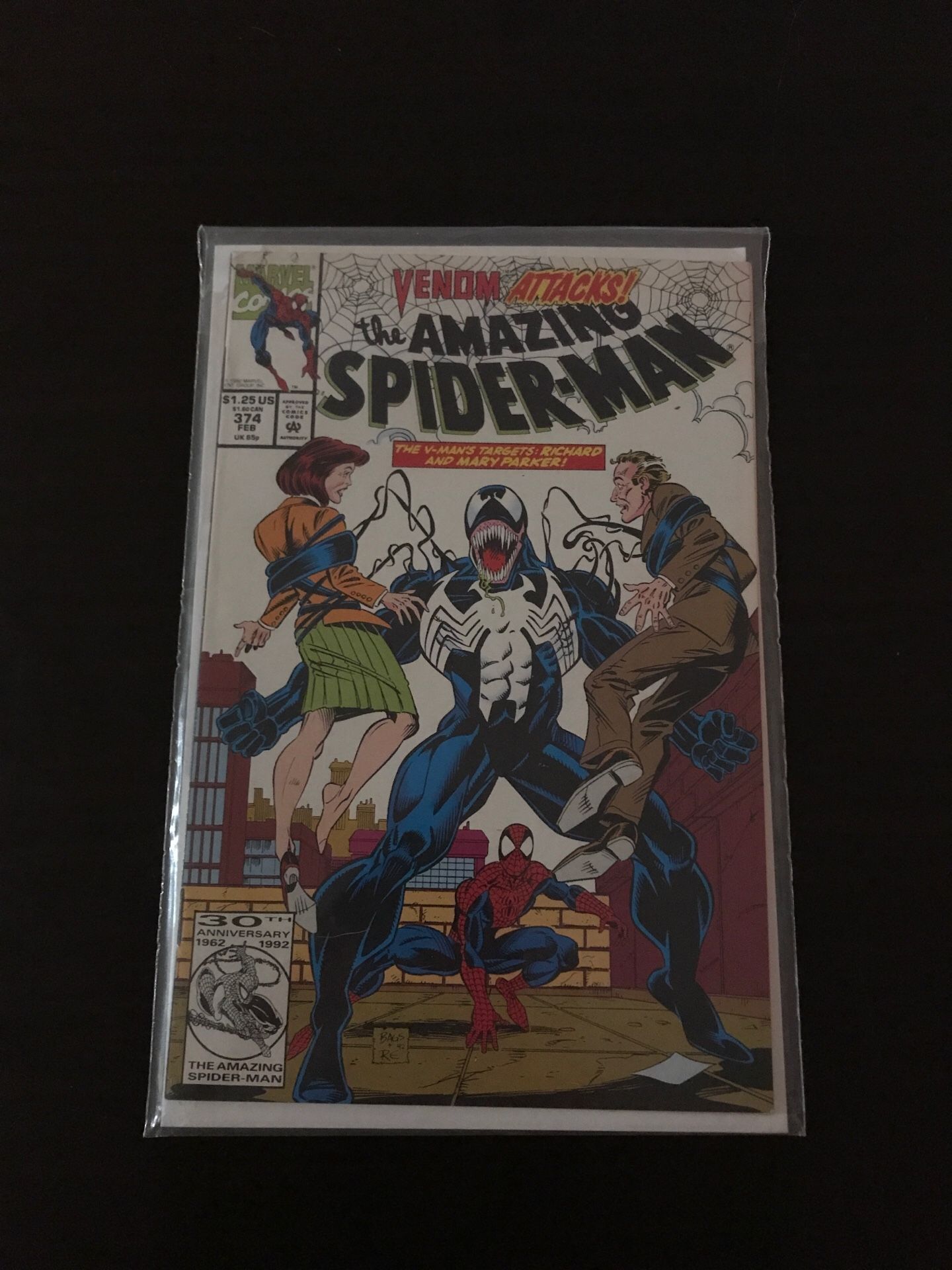 The amazing Spider-Man comic 1992 issue 374