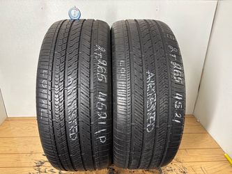 2 tires 275 45 21 Bridgestone alenza sport as