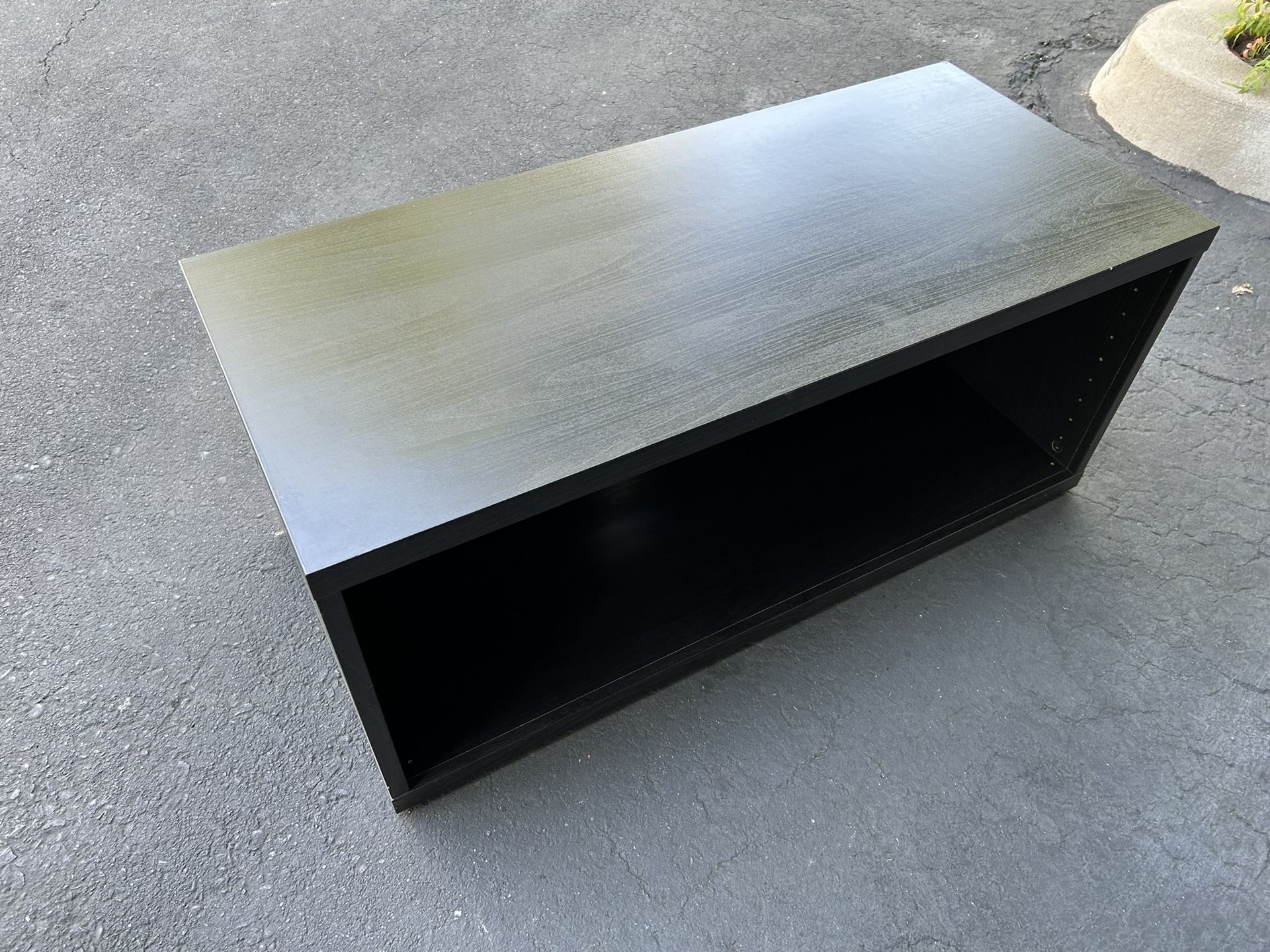 Black Wooden Tv Table