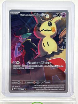 Pokémon TCG Ascended Heroes Team Rocket's Mimikyu 238 Holo English