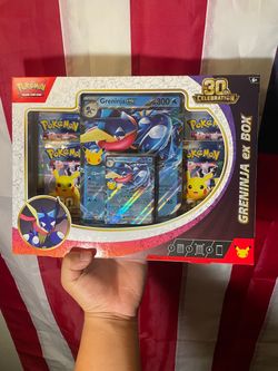 Pokémon TCG 30th Celebration Greninja ex Box English Promo Oversized
