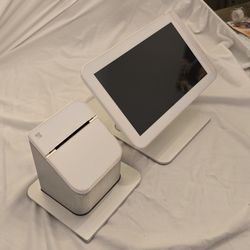 Clover Station C100 1.0 POS System With Printer And Cash Drawer.