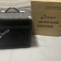 Donner 25 Watt Amplifier… Retails For $130!