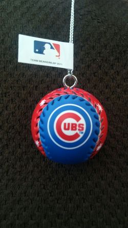 Chicago Cubs Ornaments set of 4