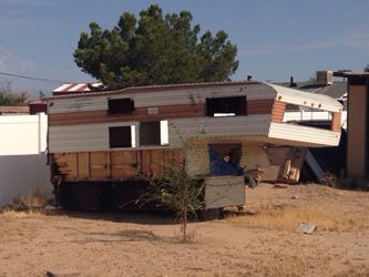 Truck bed Camper free for parts