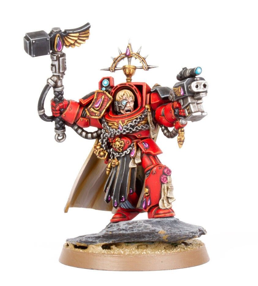 Warhammer 40K Blood Angels Captain In terminator Armour
