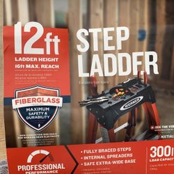 12ft Step Ladder