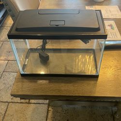 5 Gallon Tank, LED Light Cover & Filter