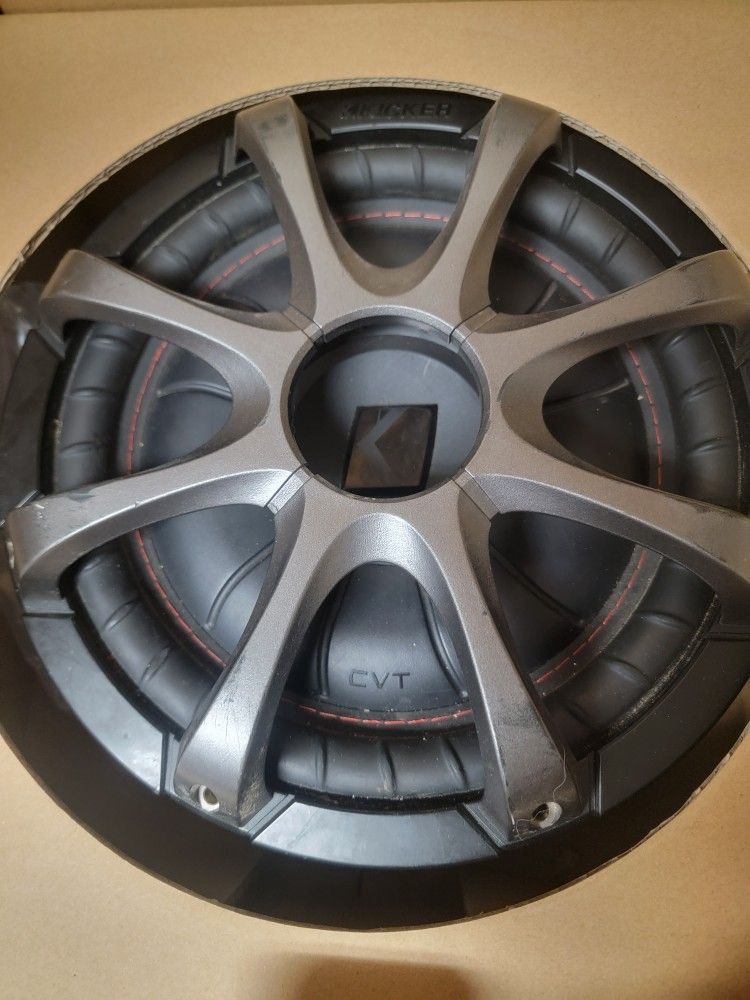 Kicker Shallow 10s W Grills No Box! $100 Firm