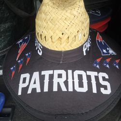 New England Patriots Straw Hat Sombrero Cap Beach Festival Pool Summer Sports tools Lawn Party Gorra 