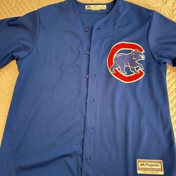 L - CUBS BAEZ JERSEY 
