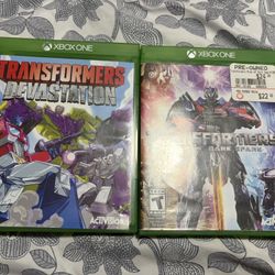 Transformer Games, Xbox One