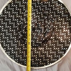 Witch Black / Silver Dot Hat