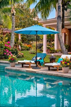 9 ft new outdoor  umbrella