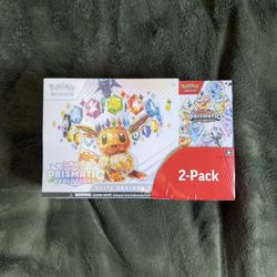 Pokemon Prismatic Evolutions Elite Trainer Box + Booster Costco Bundle 