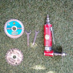 Pneumatic Angle Grinder 