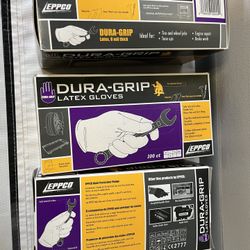 GUANTES DURA-GRIP ZISE L 3 CAJAS POR $25 Cash Only 